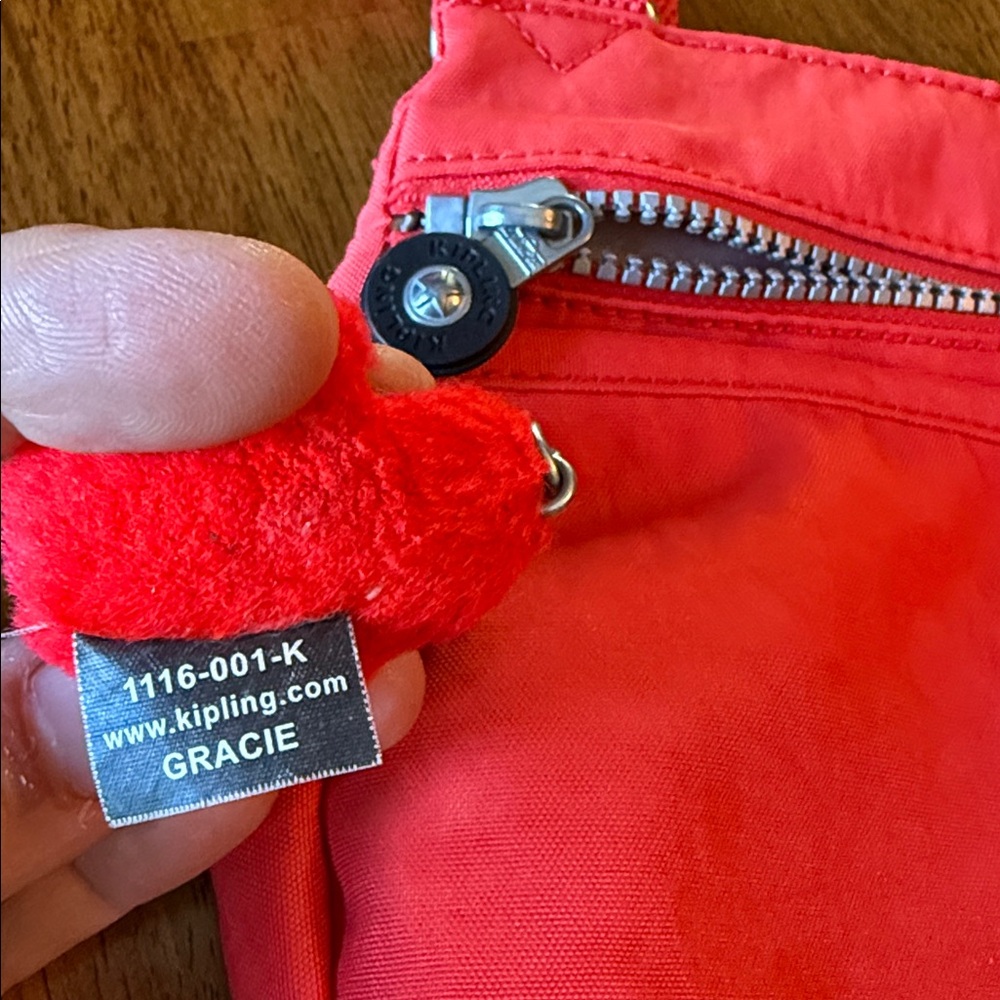 Kipling red Crossbody Bag Gracie monkey - Picture 4 of 9